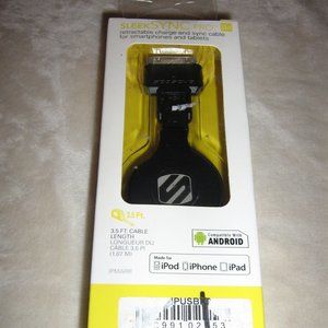 Scosche Retractable Charge & Sync Cable  $5.00 AS AN ADD ON ITEM